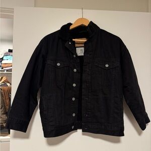 H&M Black Denim Jacket